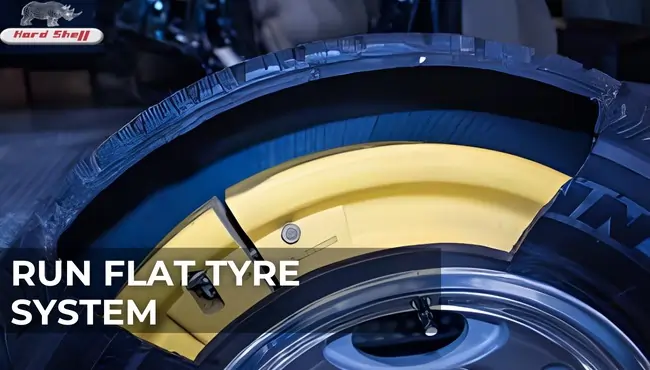 Run flat tyre system Run flat tyre system